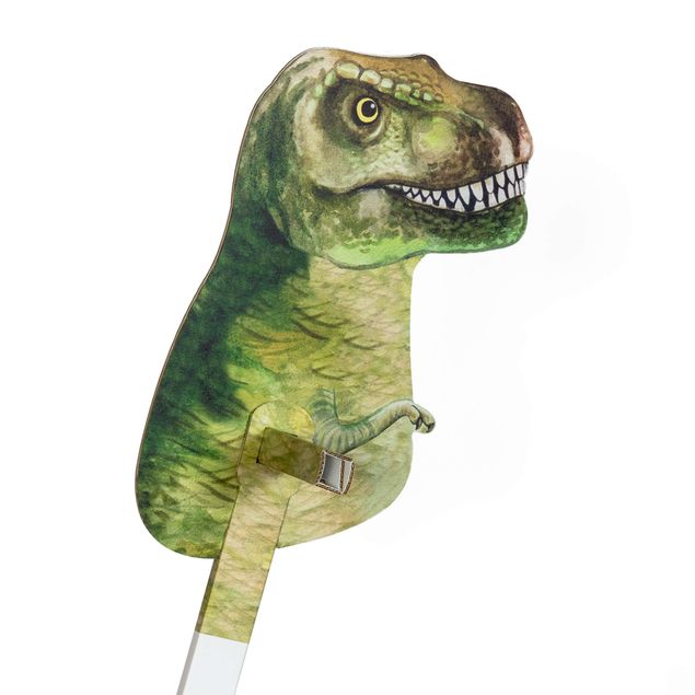 FOLDZILLA Käpphäst - Dinosaurie tyrannosaurus rex akvarell